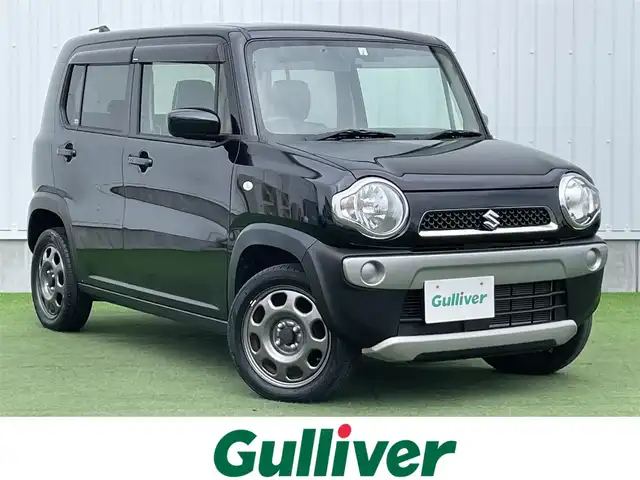 スズキ ハスラー G 香川県 2019(平31)年 2.1万km ブルーイッシュブラックパール3 登録時走行距離：20426km/純正ナビ/→AM/FM/フルセグTV/Bluetooth/→CD/DVD再生/バックカメラ/ETC/ステアリングリモコン/アイドリングストップ/前席シートヒーター/デュアルカメラブレーキサポート/→衝突被害軽減ブレーキ/→レーンディパーチャーアラート/→横滑り防止装置/プッシュスタート/スマートキー/スペアキー
