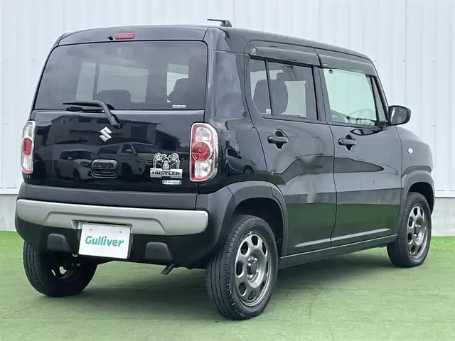 スズキ ハスラー G 香川県 2019(平31)年 2.1万km ブルーイッシュブラックパール3 登録時走行距離：20426km/純正ナビ/→AM/FM/フルセグTV/Bluetooth/→CD/DVD再生/バックカメラ/ETC/ステアリングリモコン/アイドリングストップ/前席シートヒーター/デュアルカメラブレーキサポート/→衝突被害軽減ブレーキ/→レーンディパーチャーアラート/→横滑り防止装置/プッシュスタート/スマートキー/スペアキー
