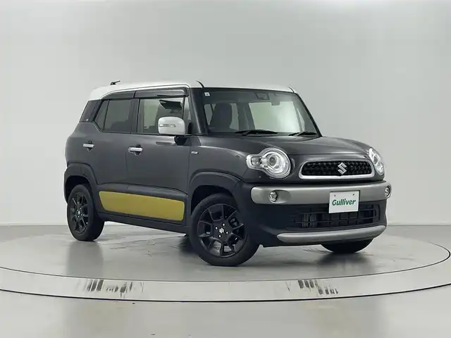 スズキ クロスビー HYBRID MZ 埼玉県 2019(平31)年 1.8万km ミネラルグレーメタリック 3トーンコーディネート デュアルセンサーブレーキサポート/社外8インチメモリナビ(型式：AVIC-RL901II)/CD/DVD/Bluetooth/フルセグ/全方位モニター/9インチアーム取付型リアモニター/クルーズコントロール/前後ドライブレコーダー/純正16インチAW/純正フロアマット/プッシュスタート/スマートキー