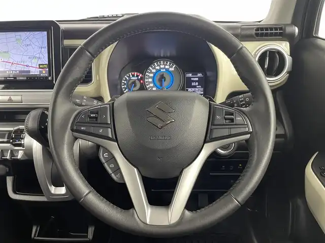 スズキ クロスビー HYBRID MZ 埼玉県 2019(平31)年 1.8万km ミネラルグレーメタリック 3トーンコーディネート デュアルセンサーブレーキサポート/社外8インチメモリナビ(型式：AVIC-RL901II)/CD/DVD/Bluetooth/フルセグ/全方位モニター/9インチアーム取付型リアモニター/クルーズコントロール/前後ドライブレコーダー/純正16インチAW/純正フロアマット/プッシュスタート/スマートキー