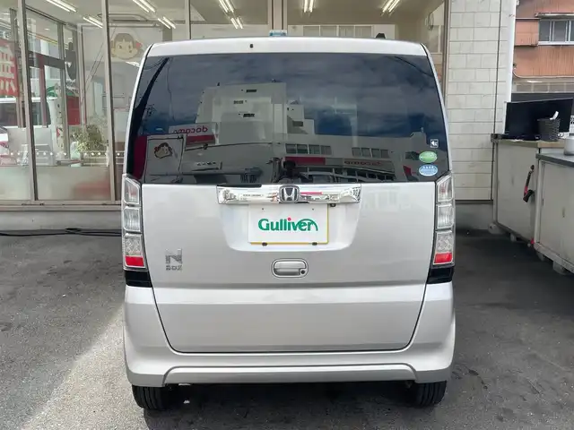 ホンダ Ｎ ＢＯＸ G ターボ Lパッケージ 愛知県 2014(平26)年 6.1万km カトラリーシルバーM /当店買取/禁煙//ターボ/革巻きステア/パドルシフト//純正スタンダードナビVXM-142VFi//CD/DVD/Bluetooth/地デジ/SD//バックカメラ/サイドカメラ//ナビ装着SPパッケージ//Lパッケージ/ターボパッケージ//ISOFIX//Aストップ/SRSカーテンエアバック//保証書/取説/スペアキー/スマートキー