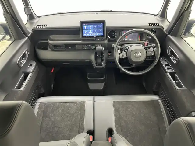 ホンダ Ｎ ＢＯＸ カスタム ターボ 岡山県 2023(令5)年 2.2万km プラチナホワイトパール 純正８インチディスプレイオーディオ　(VX-240ZFE)/【BT/Carplay/AndroidAuto】/両側電動スライドドア　/ビルトインＥＴＣ　/シートヒーター　前席　/ＬＥＤヘッドライト　/バックカメラ　/クルーズコントロール　/コーナーセンサー　前後　/オートハイビーム　/ホンダセンシング/アイドリングストップ/純正アルミ/踏み間違い防止/禁煙車/オートブレーキホールド