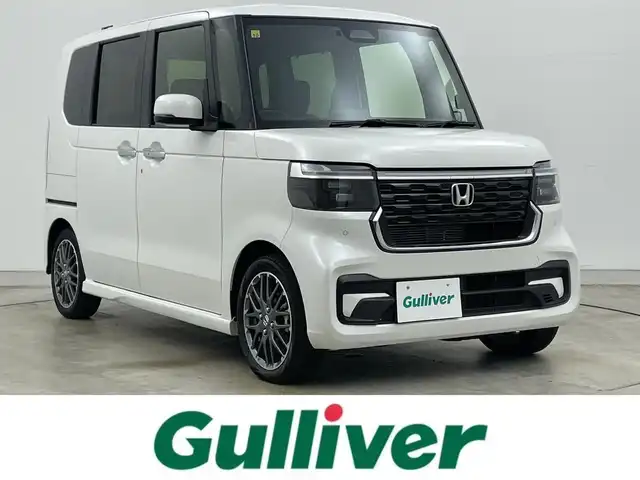 ホンダ Ｎ ＢＯＸ カスタム ターボ 岡山県 2023(令5)年 2.2万km プラチナホワイトパール 純正８インチディスプレイオーディオ　(VX-240ZFE)/【BT/Carplay/AndroidAuto】/両側電動スライドドア　/ビルトインＥＴＣ　/シートヒーター　前席　/ＬＥＤヘッドライト　/バックカメラ　/クルーズコントロール　/コーナーセンサー　前後　/オートハイビーム　/ホンダセンシング/アイドリングストップ/純正アルミ/踏み間違い防止/禁煙車/オートブレーキホールド