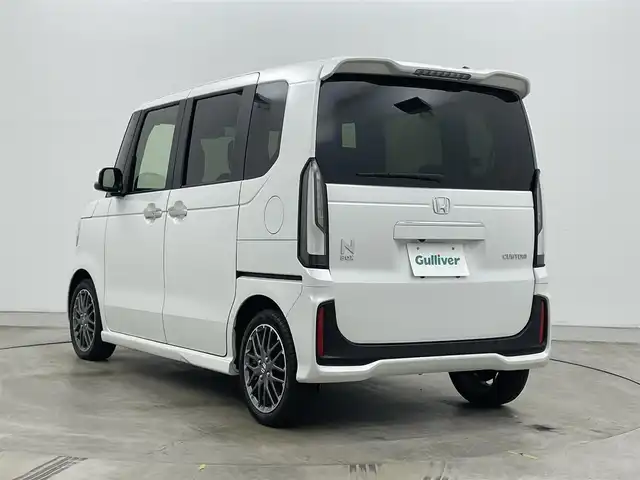 ホンダ Ｎ ＢＯＸ カスタム ターボ 岡山県 2023(令5)年 2.2万km プラチナホワイトパール 純正８インチディスプレイオーディオ　(VX-240ZFE)/【BT/Carplay/AndroidAuto】/両側電動スライドドア　/ビルトインＥＴＣ　/シートヒーター　前席　/ＬＥＤヘッドライト　/バックカメラ　/クルーズコントロール　/コーナーセンサー　前後　/オートハイビーム　/ホンダセンシング/アイドリングストップ/純正アルミ/踏み間違い防止/禁煙車/オートブレーキホールド
