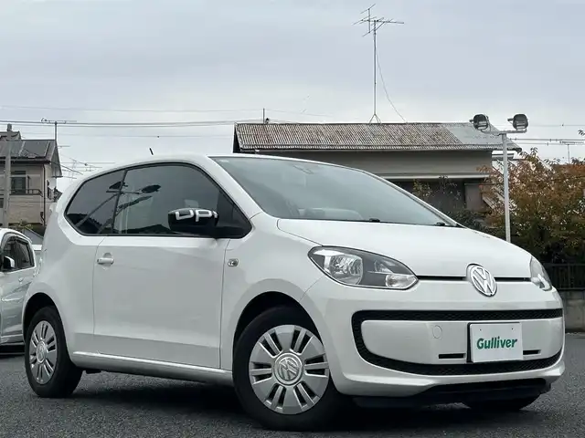 フォルクスワーゲン アップ！ ムーブアップ！ 東京都 2014(平26)年 7.3万km キャンディホワイト 社外ナビ（AVIC-MD33）/純正オーディオ/ETC/盗難防止装置/取扱説明書/スペアキー1本