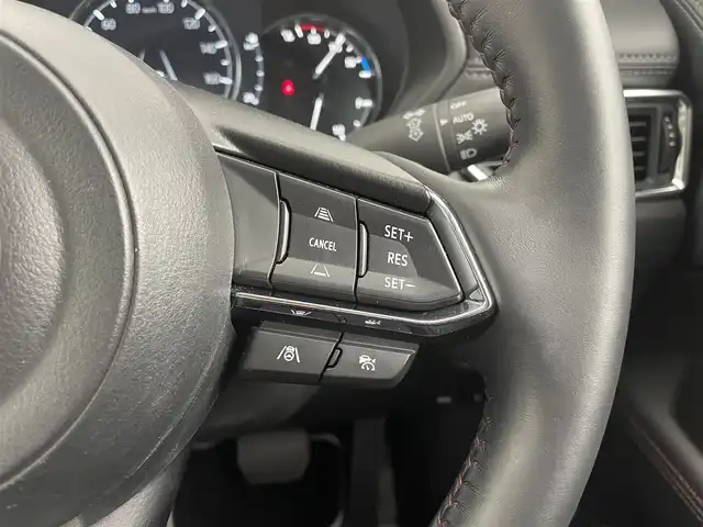 マツダ ＣＸ－５ 20S ブラックセレクション 大分県 2025(令7)年 2.3万km ジェットブラックマイカ ワンオーナー/純正ナビ（Bluetooth/フルセグ/carplay/android auto）/アラウンドビューモニター/BOSEサウンド/衝突被害軽減システム/スマートシティブレーキサポート/ブラインドスポットモニター/オートマチックハイビーム/レーンキープアシスト/レーダークルーズコントロール/前後コーナーセンサー/ハーフレザーシート/D席パワーシート/前席シートヒーター/電動リアゲート/LEDオートライト/パドルシフト/ステアリングヒーター/ETC/MTモード付AT/オートブレーキホールド/純正フロアマット/純正１９インチアルミホイール/スマートキー/スペアキー/保証書/取扱説明書