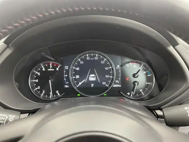 マツダ ＣＸ－５ 20S ブラックセレクション 大分県 2025(令7)年 2.3万km ジェットブラックマイカ ワンオーナー/純正ナビ（Bluetooth/フルセグ/carplay/android auto）/アラウンドビューモニター/BOSEサウンド/衝突被害軽減システム/スマートシティブレーキサポート/ブラインドスポットモニター/オートマチックハイビーム/レーンキープアシスト/レーダークルーズコントロール/前後コーナーセンサー/ハーフレザーシート/D席パワーシート/前席シートヒーター/電動リアゲート/LEDオートライト/パドルシフト/ステアリングヒーター/ETC/MTモード付AT/オートブレーキホールド/純正フロアマット/純正１９インチアルミホイール/スマートキー/スペアキー/保証書/取扱説明書