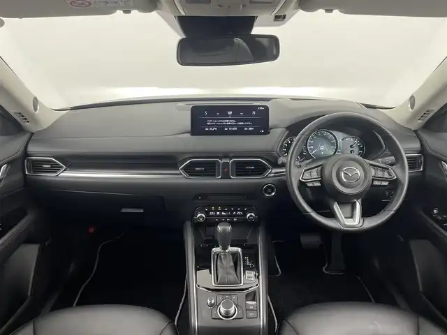 マツダ ＣＸ－５ 20S ブラックセレクション 大分県 2025(令7)年 2.3万km ジェットブラックマイカ ワンオーナー/純正ナビ（Bluetooth/フルセグ/carplay/android auto）/アラウンドビューモニター/BOSEサウンド/衝突被害軽減システム/スマートシティブレーキサポート/ブラインドスポットモニター/オートマチックハイビーム/レーンキープアシスト/レーダークルーズコントロール/前後コーナーセンサー/ハーフレザーシート/D席パワーシート/前席シートヒーター/電動リアゲート/LEDオートライト/パドルシフト/ステアリングヒーター/ETC/MTモード付AT/オートブレーキホールド/純正フロアマット/純正１９インチアルミホイール/スマートキー/スペアキー/保証書/取扱説明書