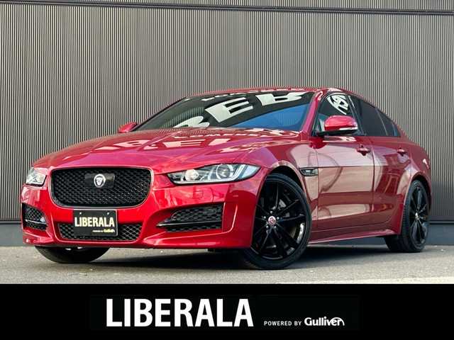 ジャガー ＸＥ XE R－スポーツ 長野県 2017(平29)年 5.8万km 赤 パノラマサンルーフ/ ハーフレザーシート/ 純正ナビTV/ バックカメラ/ MERIDIANサウンド/ ACC/ 衝突軽減B/ レーンディパチャーワーニング/ パワーシート/ヒーター/ スマートキー/ 純正19AW/ 前後パークディスタンスC