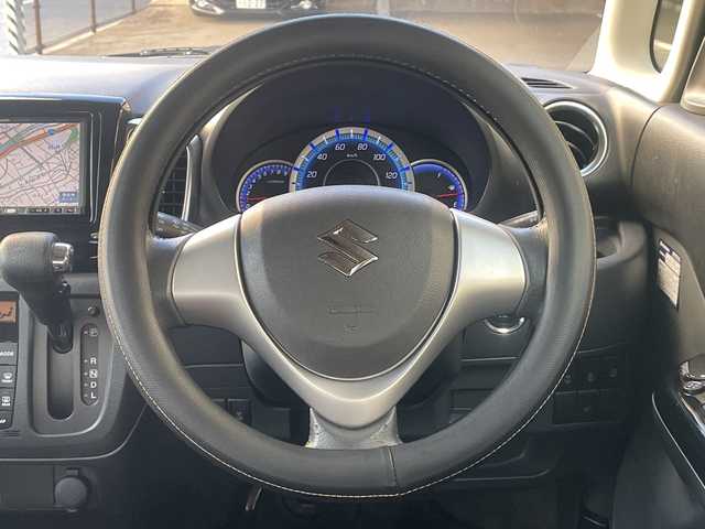 スズキ スペーシア カスタム TS 広島県 2015(平27)年 10.7万km パールホワイト 禁煙車/インタークーラーターボ/社外ナビ（CN-HW850D）/・フルセグ/CD/DVD/HDD/SD/バックカメラ/アルパインフリップダウンモニター（TMX-R3000）/ユピテルドライブレコーダー（TW8500）/ETC/HIDヘッドライト/フォグランプ/スマートキー/プッシュスタート/スペアキー/アルミ付きスタッドレスタイヤ車載/純正15インチアルミホイール/Wエアバック