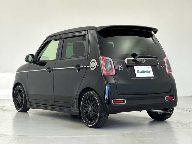 ホンダ Ｎ ＯＮＥ RS 愛知県 2022(令4)年 0.9万km クリスタルブラックパール SPOONマフラー/ローダウン /ルーフ/ドアミラーカバーラッピング/黄色ブレーキキャリパー/ホンダセンシング/レーダークルーズコントロール/コーナーセンサー/レーンキープアシスト/純正ナビ/フルセグTV/CD/DVD/BT/USB/バックカメラ/シートヒーターD/N席/電子パーキングブレーキ/パドルシフト/革巻きステアリング/ステアリングスイッチ/ドライブレコーダー/LEDヘッドライト/オートライト/ETC