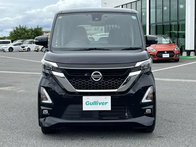 日産 ルークス HWS Gターボ プロパイロットED 奈良県 2020(令2)年 4.3万km ブラック プロパイロット　/純正９インチナビ　/フルセグ　/全方位カメラ　/ハンズフリーオートスライドドア　/両側パワースライドドア　/追従クルーズコントロール　/ドライブレコーダー　/ＥＴＣ　/コーナーセンサー　/ＬＥＤライト/衝突軽減システム/レーンキープアシスト/スマートキー/オートライト/サーキュレーター