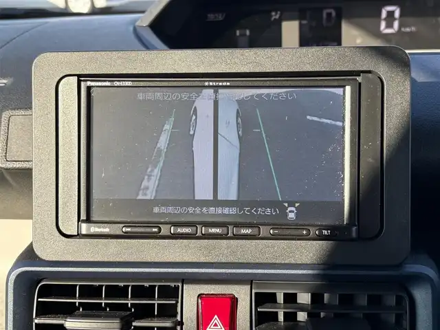 ダイハツ タント X 大分県 2023(令5)年 1.1万km アイスグリーン ・ナビ(CD/SD/BT/ワンセグ)/・全方位カメラ/・スマートアシスト/・スーパーロングスライド/・片側パワースライドドア/・コーナーセンサー/・ETC/・ドライブレコーダー/・シートヒーター/・ブレーキホールド/・ロールシェード/・スマートキー