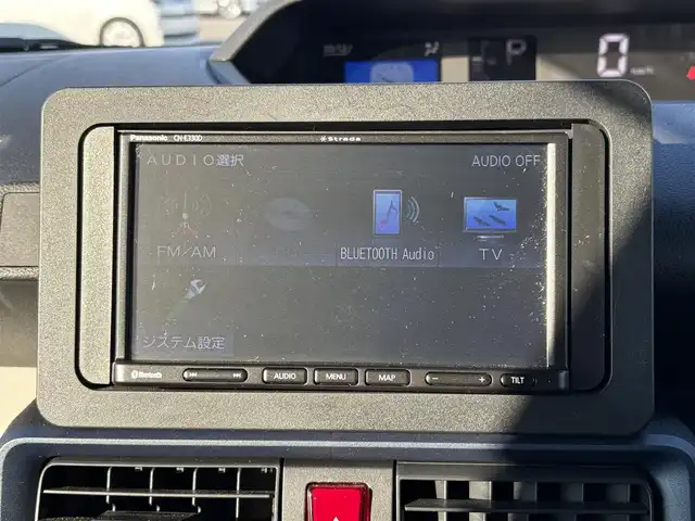 ダイハツ タント X 大分県 2023(令5)年 1.1万km アイスグリーン ・ナビ(CD/SD/BT/ワンセグ)/・全方位カメラ/・スマートアシスト/・スーパーロングスライド/・片側パワースライドドア/・コーナーセンサー/・ETC/・ドライブレコーダー/・シートヒーター/・ブレーキホールド/・ロールシェード/・スマートキー