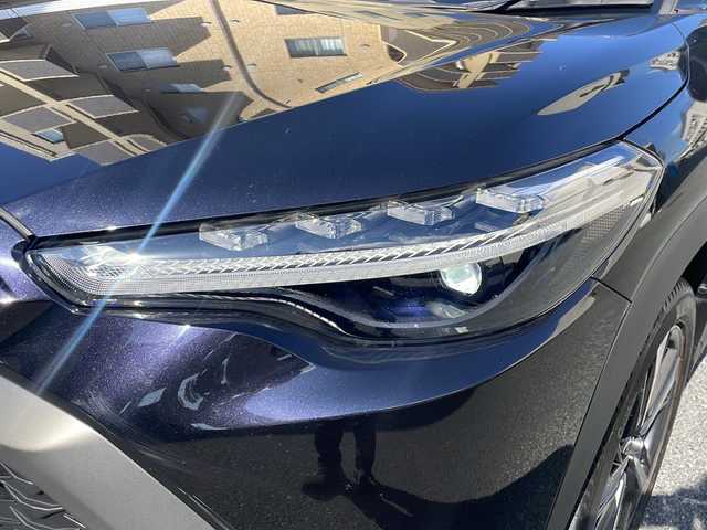 トヨタ カローラ クロス Z 広島県 2022(令4)年 3.5万km スパークリングブラックパールクリスタルシャイン /登録時走行距離/　　　　　　　34760キロ/ワンオーナー/パノラマルーフ/ディスプレイオーディオ/パノラミックビューモニター/地デジ/PCS/ハーフレザーシート/シートヒーター/パワーバックドア/スペアキー×１/ビルトインETC/新車時整備手帳/　　【保証書】/取扱説明書/