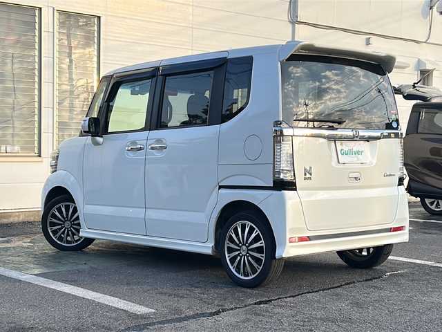 ホンダ Ｎ ＢＯＸ カスタム ターボ SSパッケージ 愛知県 2014(平26)年 10.5万km プレミアムホワイトパール /禁煙車//純正ナビ・フルセグTV/　(VXM-155VFi)//Bluetooth/CD・DVD//バックカメラ/ETC//前後ドライブレコーダー//あんしんパッケージ//CTBA//純正１５インチアルミ//横滑り防止装置（VSA）//両側パワースライドドア//HIDオートライト//プッシュスタート//電動格納ミラーウィンカー//ISOFIX//ドアバイザー//純正フロアマット//取扱説明書/新車保証書
