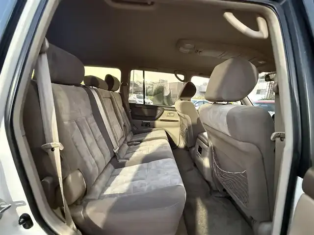 トヨタ ランドクルーザー VX－LTD 香川県 2001(平13)年 9.7万km ホワイトパールマイカ ワンオーナー/ウッドコンビステア/クルーズコントロール/社外LEDヘッドライト/社外16インチアルミ/純正マット/ETC