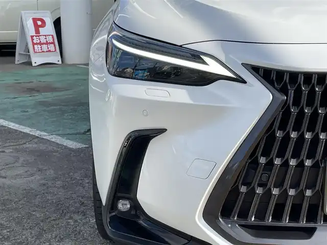 レクサス ＮＸ 250 バージョンL 神奈川県 2023(令5)年 3.6万km ソニッククォーツ 純正14インチディスプレイオーディオ/　（ナビ機能・Bleuttoh・ミラキャス）/フルセグTV/パノラマルーフ/パノラミックビューモニター/黒革シート/前席・後席シートヒーター/前席エアシート/ステアリングヒーター/デジタルインナーミラー/Lexus Safety System +/LEDヘッドライト/LEDフォグライト/ヘッドアップディスプレイ/AC100V100W/ビルトインETC2.0/スマートキー×2/カードキー×1/保証書/取扱説明書