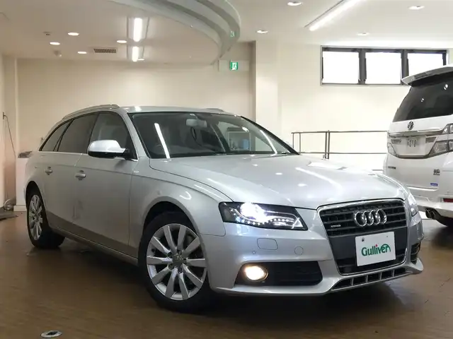 アウディ ａ４アバント 2 0tfsiクワトロ 禁煙 ナビ 黒革 Hid Etc キーレス 記録簿 11年式 平成23年式 アイスシルバーメタリック Id 中古車検索のガリバー