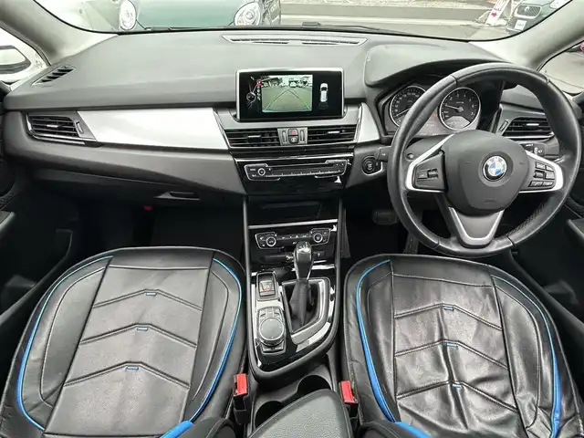 ＢＭＷ ２１８ｉ グランツアラー 島根県 2016(平28)年 7.8万km ディープシーブルー 純正ナビ/バックカメラ/アイドリングストップ/ドアバイザー/プッシュスタート/ルームミラー一体型ETC/前方ドライブレコーダー（DRY-ST3000)/コーナーセンサー（リア）
