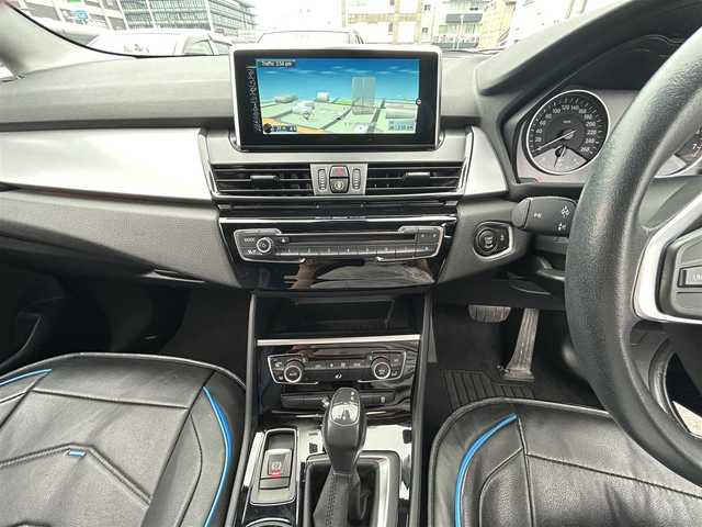 ＢＭＷ ２１８ｉ グランツアラー 島根県 2016(平28)年 7.8万km ディープシーブルー 純正ナビ/バックカメラ/アイドリングストップ/ドアバイザー/プッシュスタート/ルームミラー一体型ETC/前方ドライブレコーダー（DRY-ST3000)/コーナーセンサー（リア）