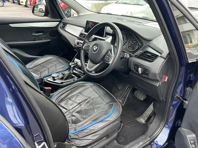 ＢＭＷ ２１８ｉ グランツアラー 島根県 2016(平28)年 7.8万km ディープシーブルー 純正ナビ/バックカメラ/アイドリングストップ/ドアバイザー/プッシュスタート/ルームミラー一体型ETC/前方ドライブレコーダー（DRY-ST3000)/コーナーセンサー（リア）