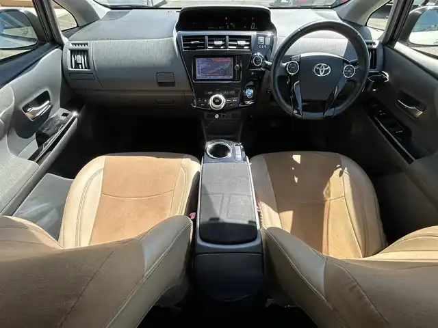 トヨタ プリウス α S ツーリングセレクション 群馬県 2012(平24)年 8.4万km ホワイトパールクリスタルシャイン (株)IDOMが運営する【じしゃロン伊勢崎店】の自社ローン専用車両になりますこちらは現金またはオートローンご利用時の価格です。自社ローンご希望の方は別途その旨お申付け下さい/純正SDナビゲーション/バックカメラ/CD/DVD/SD/BT/DTV/クルーズコントロール/ETC/LEDヘッドライト/オートライト/フォグライト/ドアバイザー/純正フロアマット
