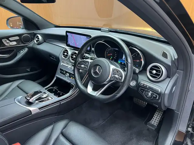 メルセデス・ベンツ Ｃ２００ アバンギャルド AMGライン 千葉県 2018(平30)年 3.3万km オブシディアンブラック ＡＣＣ　/黒革　/ナビＴＶ　/Ｂカメラ　/Ｂｌｕｅｔｏｏｔｈ接続　/電動シート　/シートＨ　/ＬＥＤライト　/アダプティブハイビームアシストプラス　/アクティブパーキング　/ＥＴＣ　/ドラレコ　/衝突軽減Ｂ　/ＢＳＭ　/ＬＫＡ
