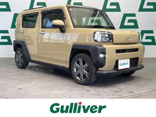 ダイハツ タフト G ターボ 鹿児島県 2020(令2)年 3.8万km サンドベージュメタリック 社外7インチナビ/ワンセグTV/BT/CD/DVD/バックカメラ/スマートアシスト/スカイフィールトップ/シートヒーター/ETC/LEDヘッドライト/電動パーキングブレーキ/オートブレーキホールド/純正15インチアルミホイール/純正フロアマット