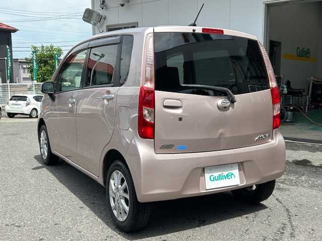ダイハツ ムーヴ X リミテッド 宮城県 2012(平24)年 8.5万km ライトローズマイカメタリック 純正メモリナビ/FM/AM/CD/AUX/ワンセグTV/バックカメラ/デジタルインナーミラー/純正アルミ夏タイヤ14インチ/社外アルミ冬タイヤ14インチ/ETC/アイドリングストップ/ヘッドランプレベライザー/プッシュスタート/保証書・記録簿・取扱説明書