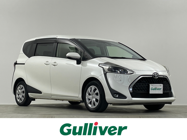 トヨタ シエンタ G クエロ 埼玉県 2018(平30)年 7.1万km ホワイトパールクリスタルシャイン 禁煙　純正ナビ　Ｂカメラ　温シート　両側電動　オートハイビーム　コーナーセンサー　レーンキープアシスト 衝突軽減システム　ハーフレザーシート　Ｂｌｕｅｔｏｏｔｈ　ＥＴＣ２．０ 純正フロアマット