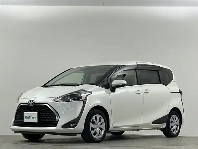 トヨタ シエンタ G クエロ 埼玉県 2018(平30)年 7.1万km ホワイトパールクリスタルシャイン 禁煙　純正ナビ　Ｂカメラ　温シート　両側電動　オートハイビーム　コーナーセンサー　レーンキープアシスト 衝突軽減システム　ハーフレザーシート　Ｂｌｕｅｔｏｏｔｈ　ＥＴＣ２．０ 純正フロアマット