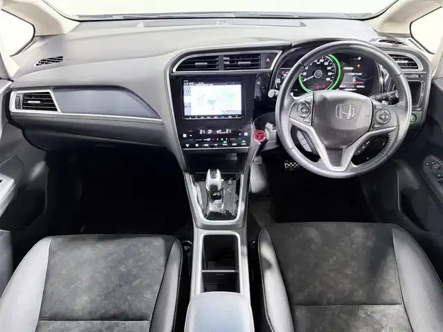 ホンダ シャトル ハイブリッド X ホンダセンシング 大阪府 2018(平30)年 3.3万km ミッドナイトブルービームM 純正9incナビTV バックカメラ ハーフレザーシート シートヒーター レーダークルコン 衝突軽減ブレーキ レーンアシスト スマートキー プッシュスタート オートライト LEDヘッドライト ドライブレコーダー ETC