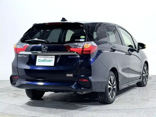 ホンダ シャトル ハイブリッド X ホンダセンシング 大阪府 2018(平30)年 3.3万km ミッドナイトブルービームM 純正9incナビTV バックカメラ ハーフレザーシート シートヒーター レーダークルコン 衝突軽減ブレーキ レーンアシスト スマートキー プッシュスタート オートライト LEDヘッドライト ドライブレコーダー ETC