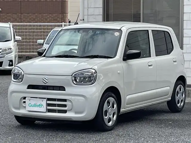 スズキ アルト L 福岡県 2023(令5)年 2.4万km ソフトベージュメタリック ワンオーナー/純正ディスプレイオーディオ/　（AM/FM/Bluetooth）/バックカメラ/スズキセーフティサポート/・誤発進抑制機能/・車線逸脱警報機能/・ふらつき警報機能/・先行車発進お知らせ機能/・後退時ブレーキサポート/・後方誤発進抑制機能/・リアパーキングセンサー/アイドリングストップ/横滑り防止装置/オートライト/純正ホイールキャップ/シートヒーター（D/N）/ETC/前後ドライブレコーダー【CTJ-880】/純正フロアマット/電格ミラー/ISOFIX/電源ソケット×1/USB端子×1/スペアキー×1/保証書/取扱説明書/ナビ取扱説明書