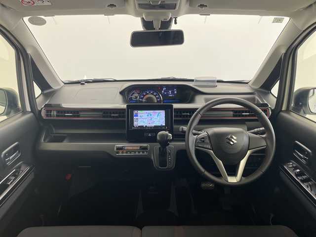 スズキ ワゴンＲ スティングレー HYBRID X 愛知県 2019(令1)年 3.9万km ピュアホワイトP 社外メモリーナビ/(CN-RX06D)/ワンセグ CD DVD BT MSV/衝突軽減ブレーキ/LDA/HUD/スマートキー/シートヒーター/アイドリングストップ/LEDヘッドライト/LEDフォグライト/オートライト/オートハイビーム/ISOFIX