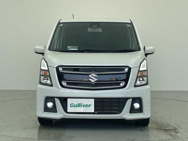 スズキ ワゴンＲ スティングレー HYBRID X 愛知県 2019(令1)年 3.9万km ピュアホワイトP 社外メモリーナビ/(CN-RX06D)/ワンセグ CD DVD BT MSV/衝突軽減ブレーキ/LDA/HUD/スマートキー/シートヒーター/アイドリングストップ/LEDヘッドライト/LEDフォグライト/オートライト/オートハイビーム/ISOFIX