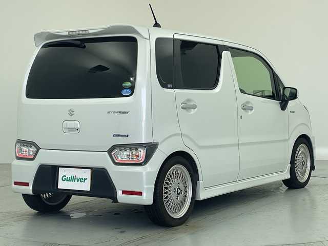 スズキ ワゴンＲ スティングレー HYBRID X 愛知県 2019(令1)年 3.9万km ピュアホワイトP 社外メモリーナビ/(CN-RX06D)/ワンセグ CD DVD BT MSV/衝突軽減ブレーキ/LDA/HUD/スマートキー/シートヒーター/アイドリングストップ/LEDヘッドライト/LEDフォグライト/オートライト/オートハイビーム/ISOFIX