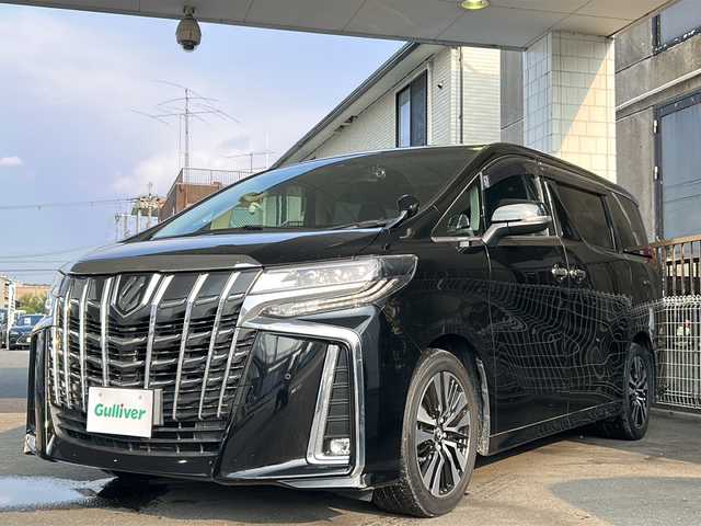トヨタ アルファード S Cパッケージ 京都府 2018(平30)年 10.1万km ブラック 純正ナビ/フルセグTV/Bluetooth/CD/DVD/USB/HDMI/バックカメラ/レーダークルーズコントロール/電動リアゲート/純正フリップダウンモニター/ウッドコンビステアリング/ステアリングヒーター/クリアランスソナー/PKSB/ナノイー/リアサンシェード/ビルトインETC/前後ドライブレコーダー/メモリー付きパワーシート/両側パワースライドドア/電格ウィンカーミラー/オールオートパワーウィンドウ/オートリトラクタブルミラー