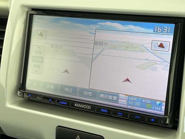 スズキ ハスラー G 千葉県 2016(平28)年 6.1万km キャンディピンクメタリック/ホワイト2トーンルーフ ４WD/社外ナビ（ワンセグTVDVD/CD/BT/SD）/社外前方ドライブレコーダー/衝突被害軽減ブレーキ/ETC/シートヒーター（前方）/純正ドアバイザー/純正フロアマット/フォグランプ/アイドリングストップ/スマートキー