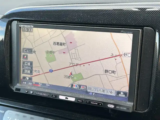 トヨタ ウィッシュ X Sパッケージ 滋賀県 2003(平15)年 17.6万km シルバーマイカM 社外HDDナビ/・AM/FM/・CD/DVD/・HDD/・Bluetooth/・フルセグTV/バックカメラ/ETC/オートマチックヘッドライト/HIDヘッドライト/フォグランプ/電動格納ミラー/シートリフター/純正15インチアルミホイール