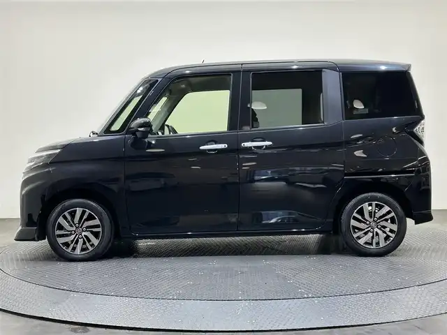 トヨタ ルーミー カスタムG 愛媛県 2022(令4)年 2.5万km ブラックマイカメタリック ・９型ディスプレイオーディオ/（フルセグＴＶ・ＢＴ・ＦＭ・ＡＭ・ＵＳＢ・apple carplay・android auto）/・全方位カメラ　/・レーダークルーズコントロール　/・両側電動ドア　/・レーンキープアシスト/・スペアキー
