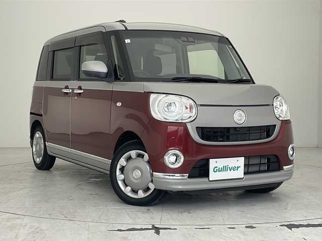 ダイハツ ムーヴ キャンバス G ブラックインテリア リミテッド SAⅢ 沖縄県 2021(令3)年 2.3万km スムースグレーマイカメタリック/ファイアークォーツレッドメタリック 2トーン 純正ナビ(ＮＭＺＫ－Ｗ７１Ｄ)/(ＴＶ　Ｂｌｕｅｔｏｏｔｈ　ＤＶＤ　ＡＭ　ＦＭ)/ＵＳＢ入力端子/全方位カメラ/ドライブレコーダー/両側パワースライドドア/スマートキー/ステアリングスイッチ/アイドリングストップ/オートライト/オートマチックハイビーム/ＬＥＤヘッドライト/電動格納ミラー/純正フロアマット