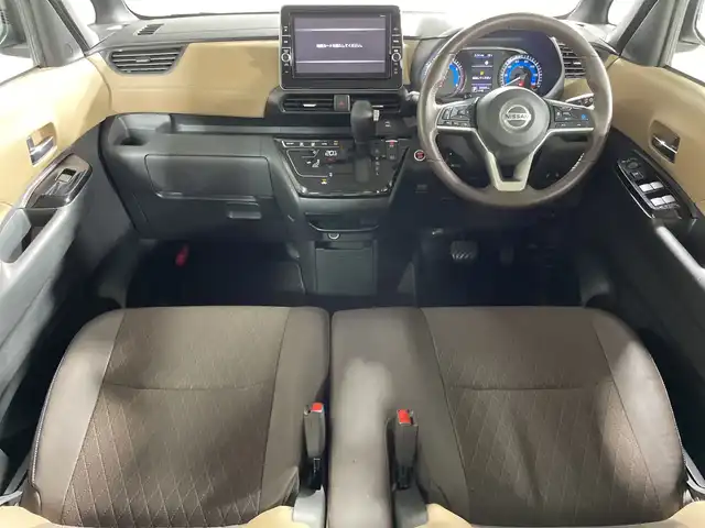 日産 ルークス HWS Gターボ プロパイロットED 神奈川県 2020(令2)年 3.9万km フローズンバニラパール ターボ/純正9型SDナビゲーション【MM320D-L】/フルセグ　CD DVD　AM FM Bluetooth　iPod　iPhone　Bluetooth　AUX　/インテリジェントアラウンドビューモニター/プレミアムグラデーションインテリア/快適パックA/ハンズフリー両側電動スライドドア【サンシェード】/プロパイロット/レーダークルーズコントロール/先進安全装備/インテリジェントエマージェンシーブレーキ/踏み間違い衝突防止アシスト/インテリジェントLI【車線逸脱防止支援システム】/LDW車線逸脱警報/インテリジェントFCW【前方衝突予測警報】/インテリジェントDA【ふらつき警報】/標識検知機能/アイドリングストップ/前後ソナー/SOSコール/純正ETC2.0/純正前後ドライブレコーダー/プラズマクラスター付リアシーリングファン/ハーフレザーシート/ブラウン革巻きステアリング/後席パーソナルテーブル/電動パーキングブレーキ/オートブレーキホールド/プッシュスタート/スマートキー/アダブティブLEDヘッドランプ/オートライト/LEDフロントフォグランプ/純正リアスポイラー/純正15インチアルミホイール