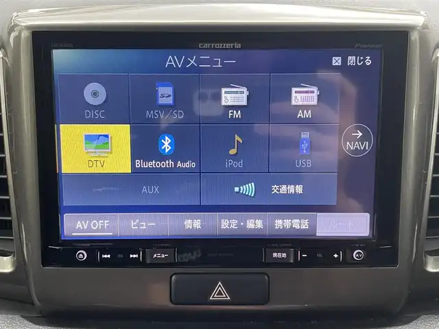 スズキ スペーシア カスタム Z ターボ 岐阜県 2017(平29)年 6.3万km ブリスクブルーメタリック/ブラック2トーンルーフ (株)IDOMが運営する【じしゃロン多治見店】の自社ローン専用車両になります。こちらは現金またはオートローンご利用時の価格です。自社ローンご希望の方は別途その旨お申付け下さい。/社外ナビ/　（Bluetooth/DVD/フルセグ）/左側パワースライドドア/デュアルカメラブレーキサポート/レーンキープアシスト/クルーズコントロール/アイドリングストップ/オートライト/フォグランプ/パドルシフト