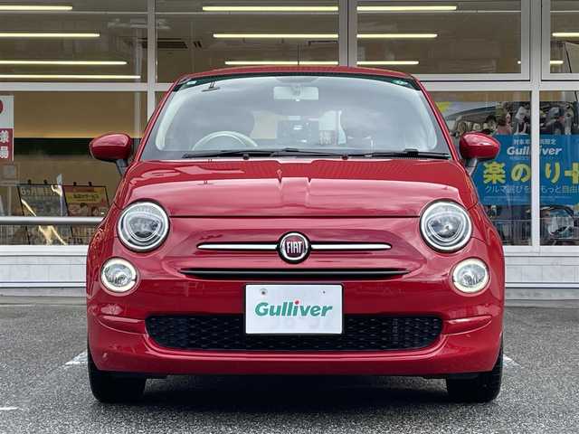 フィアット ５００ 1．2 ポップ 岐阜県 2017(平29)年 2.9万km パソドプレレッド ワンオーナー/純正ディスプレイオーディオ/【AM/FM．AUX.USB】/ナビ/純正フロアマット/横滑り防止装置/ABS/ドアバイザー/フォグライト/リモコンキー/積込スタッドレスタイヤ/保証書/取扱説明書/スペアキー