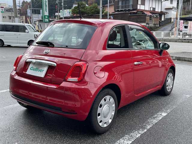 フィアット ５００ 1．2 ポップ 岐阜県 2017(平29)年 2.9万km パソドプレレッド ワンオーナー/純正ディスプレイオーディオ/【AM/FM．AUX.USB】/ナビ/純正フロアマット/横滑り防止装置/ABS/ドアバイザー/フォグライト/リモコンキー/積込スタッドレスタイヤ/保証書/取扱説明書/スペアキー