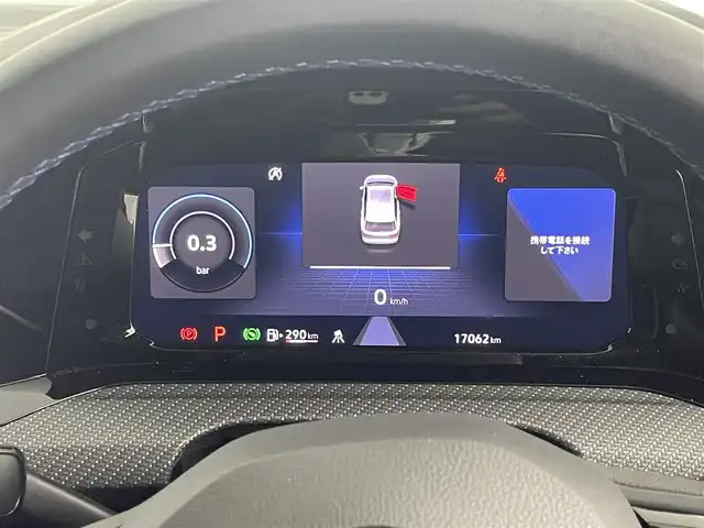 フォルクスワーゲン ＶＷ ゴルフＲヴァリアント TSI 4モーション 埼玉県 2022(令4)年 1.7万km 青 アダプティブクルーズコントロール/レーンキープアシスト　/レーンチェンジアシストシステム　/ドライバー疲労検知システム　/プリクラッシュブレーキシステム　/エマージェンシーアシスト　/パドルシフト　/ＥＴＣ２．０/純正ナビ/(フルセグ/Bluetooth/AM/FM)/パワーバックドア/バックカメラ/１８インチ純正アルミホイール/シートヒーターD+N席/ＬＥＤヘッドライト
