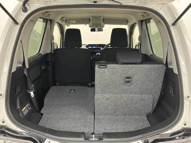 スズキ ワゴンＲ カスタムＺ HYBRID ZX 道央・札幌 2022(令4)年 0.4万km ピュアホワイトP /4WD//純正オーディオ/（CD/AM/FM）//デュアルカメラブレーキ//レーダークルーコントロール//オートライト//フォグライト//両席シートヒーター//リアスポイラー//タイプC給電ポート//保証書