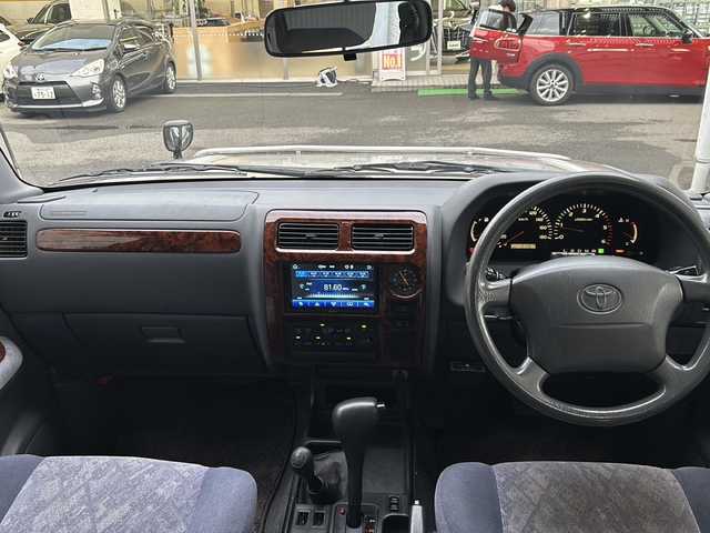 トヨタ ランドクルーザー プラド TX－LTD 高知県 2000(平12)年 18.4万km シルバーM/シルバーM ４ＷＤ/ウインチ/ルーフレール/グリルガード/ディーゼル/アップルカープレイ/アンドロイドオート